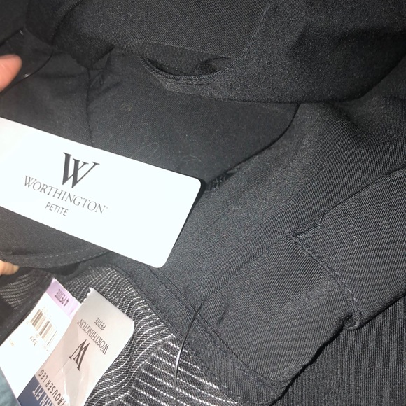 Worthington Modern Fit Petite NWT Black Pants x 2 - Picture 12 of 13